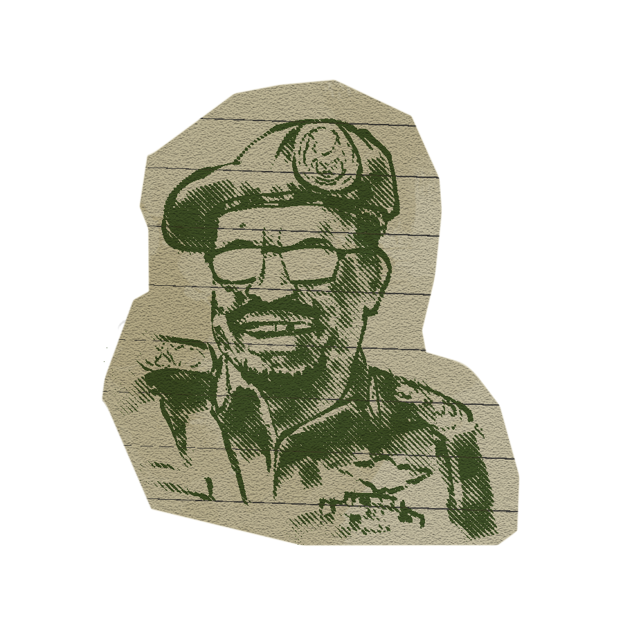 Sketch of Omer Albashir